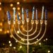 Celebrating Hanukkah Outdoors: The Beauty of Large Outdoor Menorahs