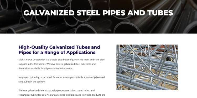 Galvanized Steel Pipes: Durable, Versatile, and Corrosion-Resistant Solutions for Modern Applications