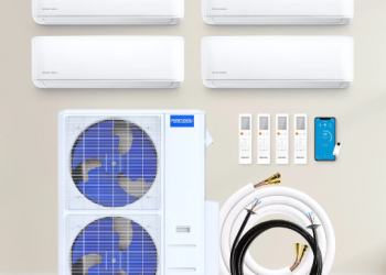 Efficient MRCOOL 4-Zone Mini Splits for Homes