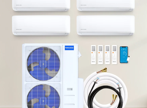 Efficient MRCOOL 4-Zone Mini Splits for Homes