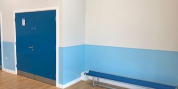 hygienic wall cladding for schools